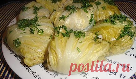 Голубцы в пекинской капусте с грибами рецепт, как приготовить голубцы в пекинской капусте