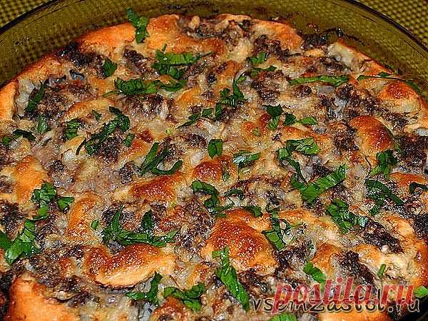 Пирог «Мясо в кляре»..