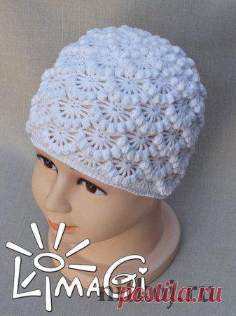 Дизайнерская шапочка крючком » Ниткой - вязаные вещи для вашего дома, вязание крючком, вязание спицами, схемы вязания