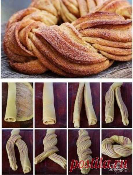 Как завернуть калачик