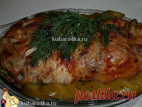 Хозяюшка. Кушать подано! - Рулет из курицы с черносливом