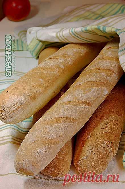 Рецепт багетов в картинках | Вкусно своими руками