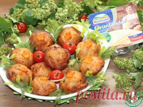 Пончики, приготовленные в половнике Кулинарный рецепт