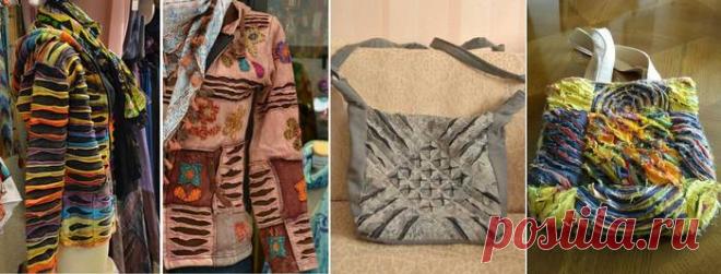 Новая жизнь старой футболки: идеи декора одежды в технике синель