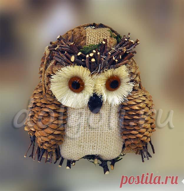 Поделки из шишек — фото новогодних рождественских украшений | Идеи для творчества, рукоделие