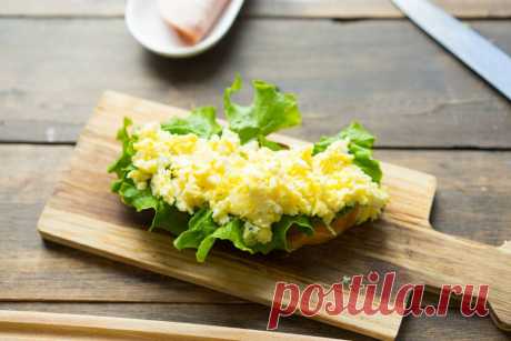 Сэндвич с ветчиной и яйцом🌮