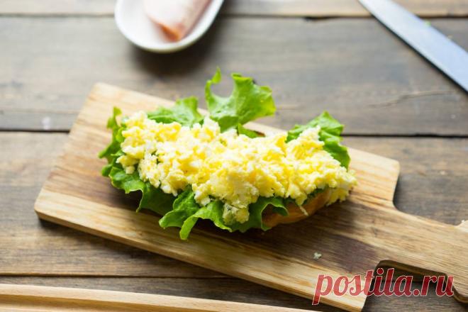 Сэндвич с ветчиной и яйцом🌮