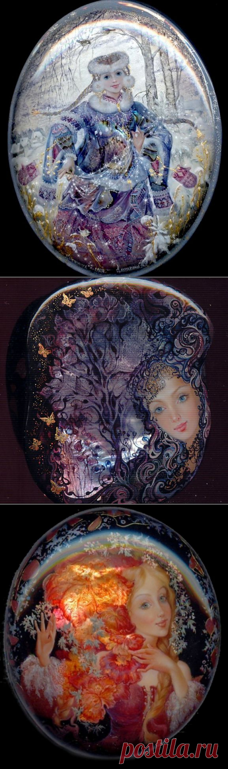 Мастера Федоскино : Данилина Юлия - ARTinvestment.RU Forum
