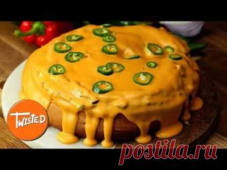 Giant Chicken Fajita Swirl Bun Recipe | Twisted