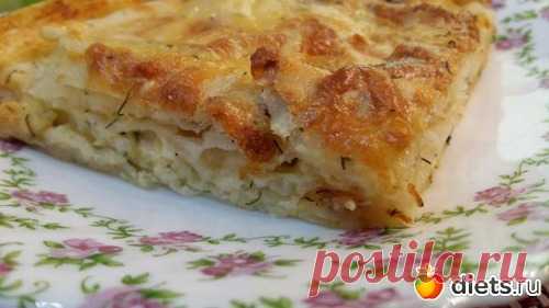Ленивый пирог из лаваша с сыром и зеленью.: Экономная хозяйка!У меня ничего не пропадает!: Группы - diets.ru