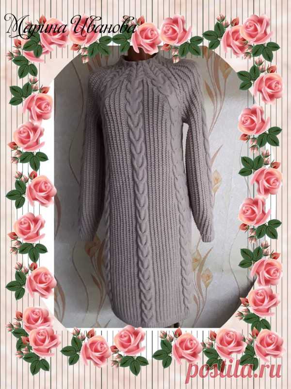 Тёплое платье