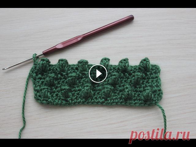 Вязание крючком. Урок 17 - Узор "ПОПКОРН" | Pattern "POPCORN" crochet

джемпер женский крючком с рукавом реглан
