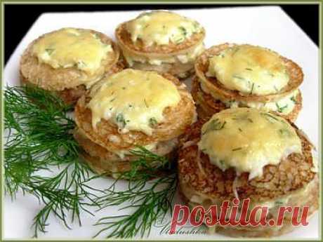 Изумительная блинная закуска.