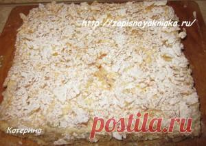 Торт Наполеон домашний рецепт с заварным кремом | Записная книжка рецептов Анюты
