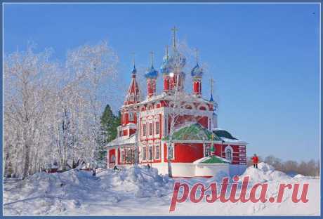 The Church of St. Prince Dimitry on the Blood. Uglich