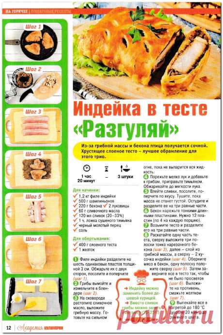 Индейка в тесте &quot;Разгуляй&quot;