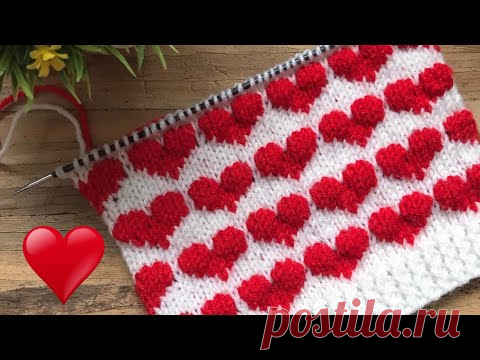 Kalp Yolu Örgü Modeli Yapılışı /(❤️ Knitting Patterns) muhteşem örgü deseni