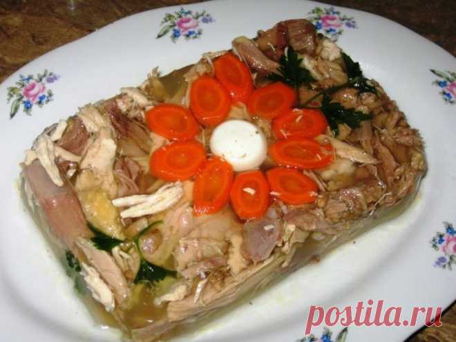 Холодец из петушка