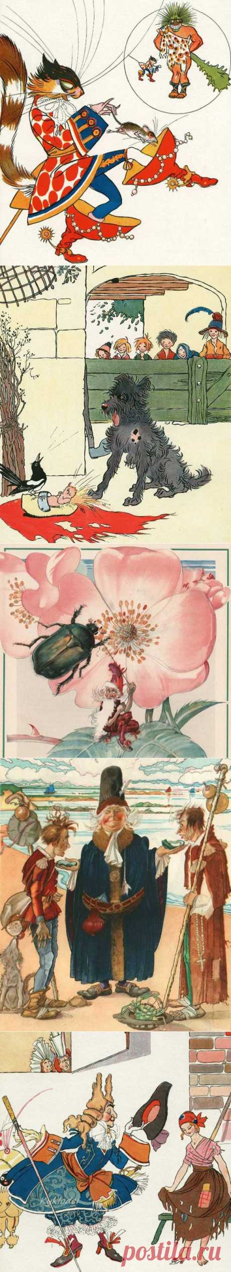 Felix Lorioux - один из величайших иллюстраторов детской книги (France, 1872-1964) .