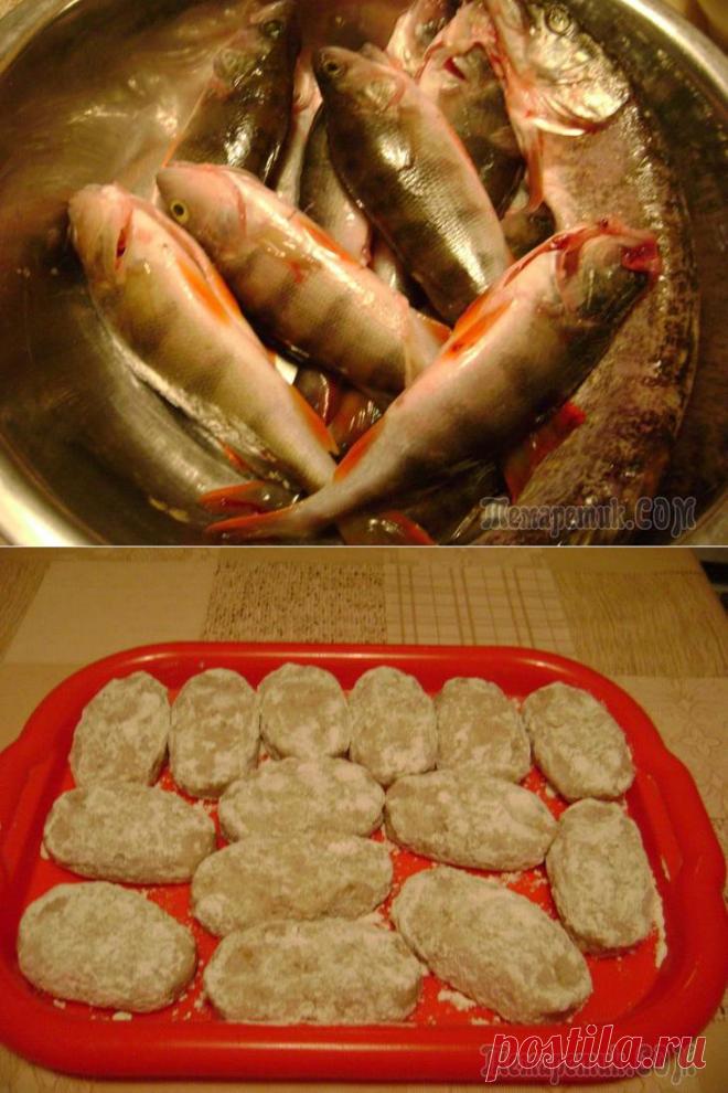 Котлеты из речной рыбы, с начинкой | Давай поговорим