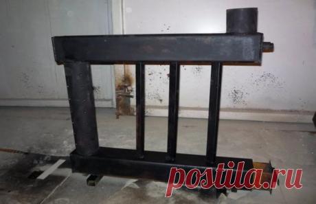 Печь на отработке своими руками – создаем чудо-машину в домашних условиях