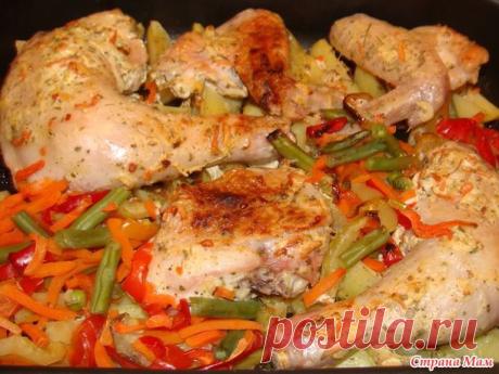 Курица маринованная в кефире, запеченная в духовке - Рецепты для очень занятой мамы - Страна Мам