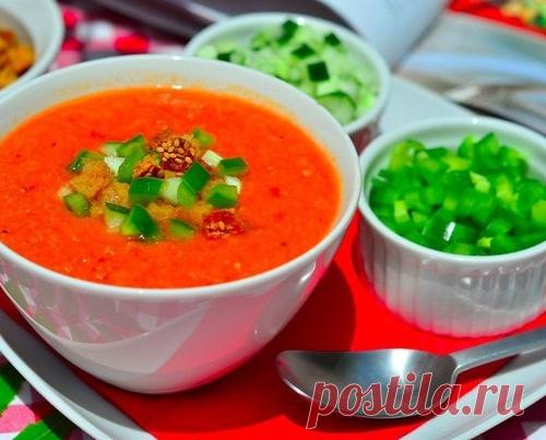 Гаспачо - суп из томатов