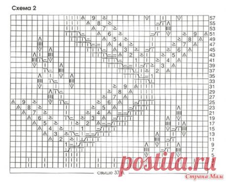 Пуловер "Кельтская цветочная лоза" - Вязание спицами - Страна Мам