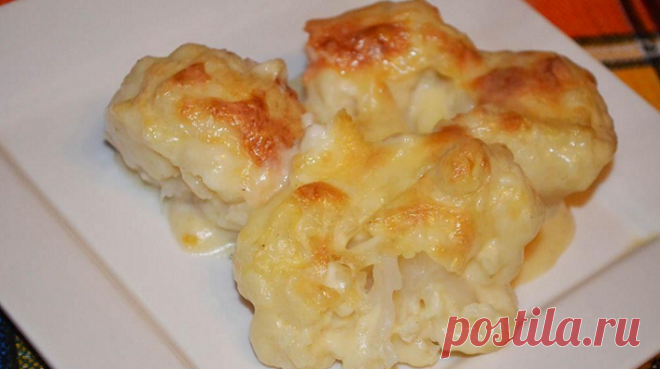 Цветная капуста с сыром