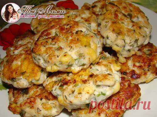 КУРИНЫЕ КОТЛЕТКИ С ОВОЩАМИ