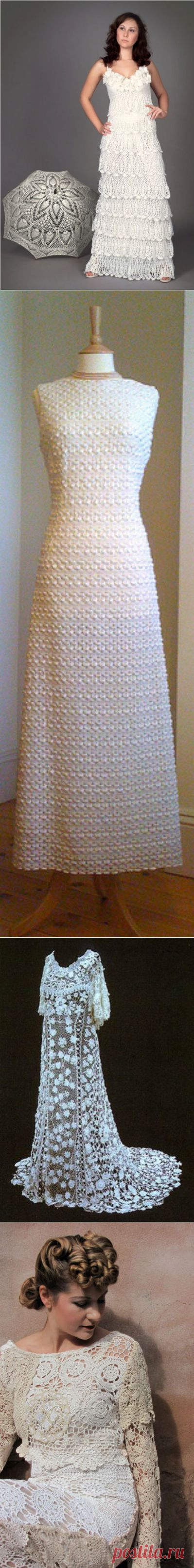 12 Crochet Wedding Dresses for Those Summer Weddings — Crochet Concupiscence