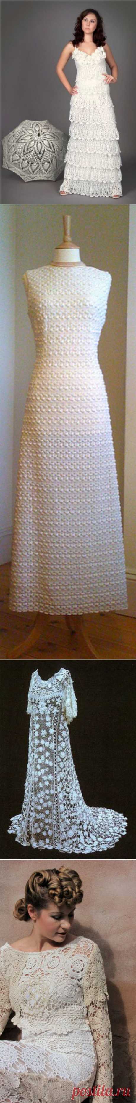 12 Crochet Wedding Dresses for Those Summer Weddings — Crochet Concupiscence