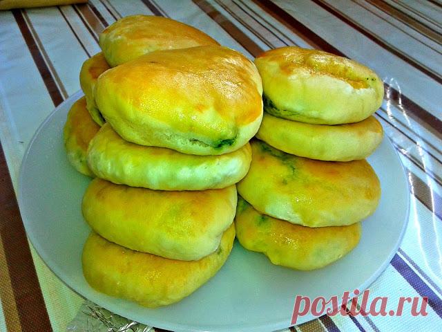 Італійські голубці: Осетинські пиріжки зі шпинатом і сиром