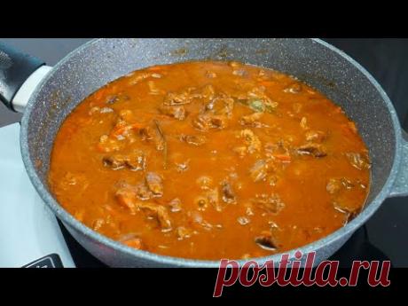 ГУЛЯШ СССР. Вкус ПОДЛИВКИ из ДЕТСТВА. Рецепт