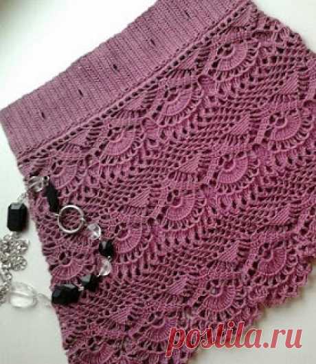 Tina's handicraft : mini crochet skirt
