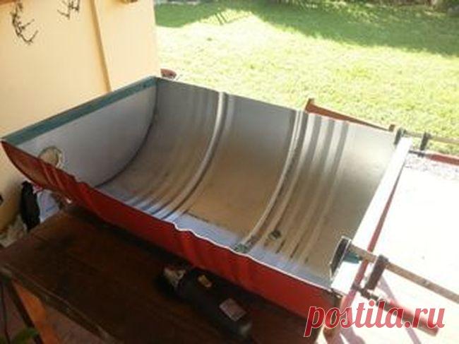 Барбекю из бочки под газ и дрова