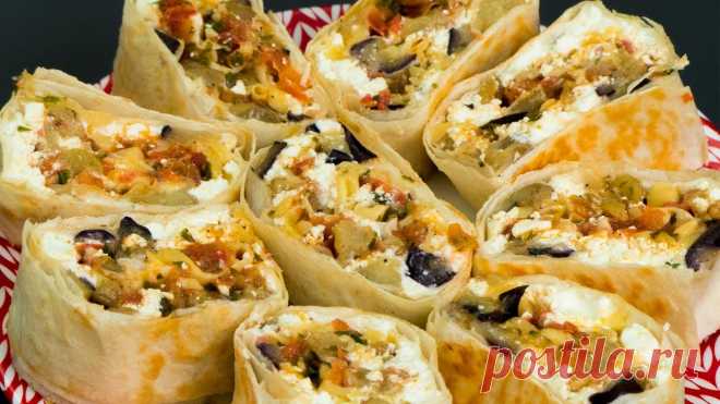 Рулет из лаваша с идеальной начинкой: и никакого мяса не надо Еще один замечательный рецепт быстрой закуски: рулет из лаваша с идеальной начинкой. Очень сочное и сытное блюдо обязательно придется по вкусу даже тем,