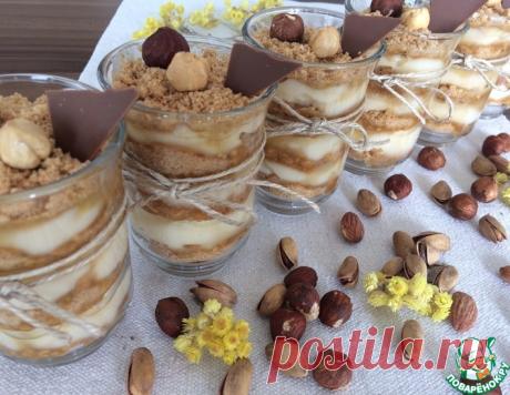 Десерт "Карамельно-банановая магнолия" – кулинарный рецепт