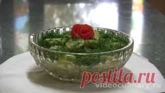 Салат из кабачков по-алжирски