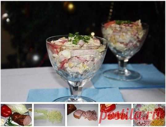 Салат из пекинской капусты