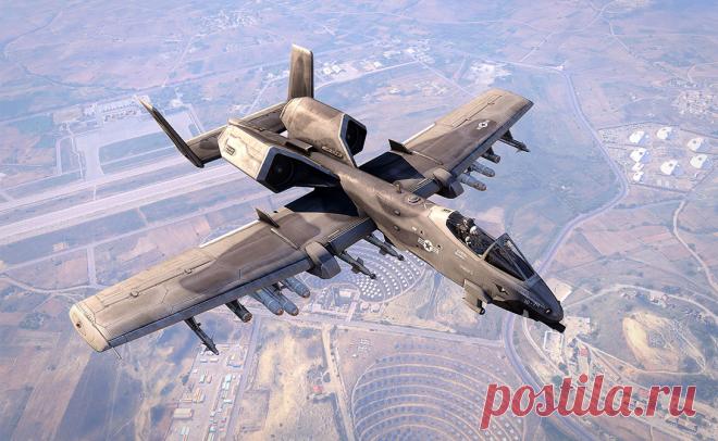 А-10: любимый штурмовик Чака Норриса | Чёрт побери