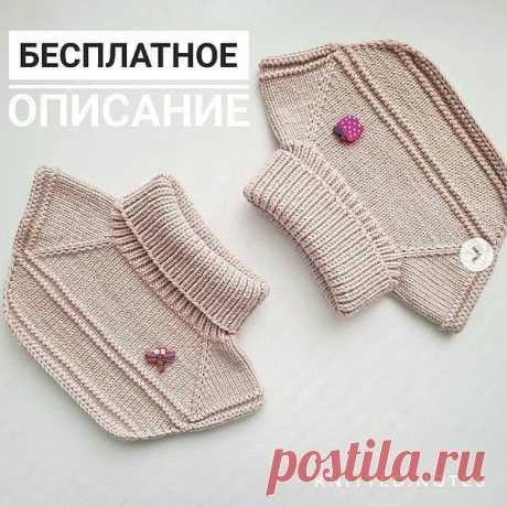 Каждой малыше по манишке!

Вам потребуется:
 1-2 мотка пряжи Lana Gatto Super Soft в зависимости от размера.
 спицы 4.0 на леске 40 см + чулочные спицы на 4.0
 маркеры для отметки линий реглана
 иголка/крючок и ножницы.

Вяжем в 2 нити.

ИСХОДНЫЕ ДАННЫЕ:
* обхват головы 51 см,
* обхват шеи 25 см.
* плотность моего вязания:
- резинка 1×1 в спокойном состоянии: 31 петель в 10 см,
- резинка 1×1 при максимальном растяжении образца: 15 петель в 10 см.

РАСЧЕТ количества петель ...
