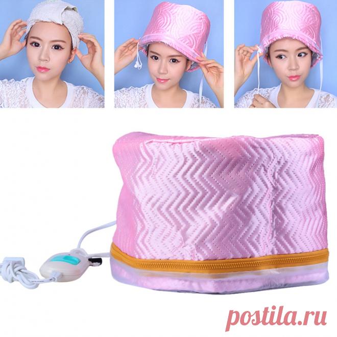 US $6.53 25% СКИДКА|1 шт., фен для волос, электрическая нагревательная Крышка для волос, шапка для термического лечения, красота, спа, Питательный Уход за волосами, США, ЕС, вилка-in Шапочки, фольга и обертки from Красота и здоровье on AliExpress  Покупай умнее, живи веселее! Aliexpress.com