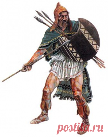 Воины древних армий.  







Рис. 1 Боевая колесница бронзового века, XIV в. до н.э.








Рис. 2 Греческий гоплит, около 480 г. до н.э.








Рис. 3 Персидский гвардеец — «бессмертный», V в. до н.э.








Рис. 4 С…