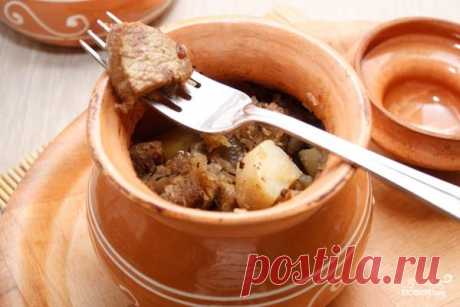 Свинина в горшочке с картофелем - пошаговый рецепт с фото на Повар.ру