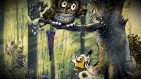 Хлопнула сова оранжевыми крыльями, сверкнула зелёными глазами и ответила тихо:
— Друг мой, ещё никто в мире не знает, куда уходят вчерашние дни.