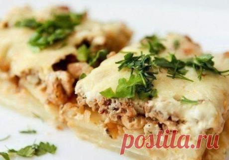 шеф-повар Одноклассники: Картофельная запеканка с мясом