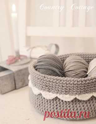 crochet basket | Crochet