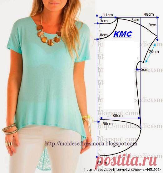 Летние туники (выкройки,моделирование)