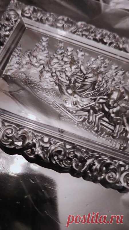 Пластиковая форма для шоколада плитка Русская зима купить на OZON по низкой цене (583528346)